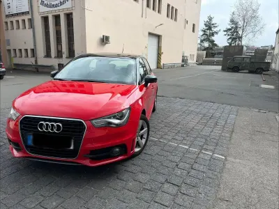 Brugt Audi A1 S-Line 122 HK (89 kW) 2014 Rød Hatchback