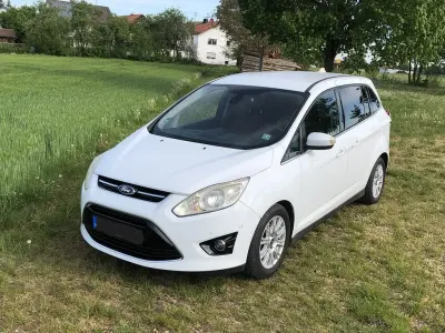 Gebraucht Ford Grand C-Max Titanium 116 PS (85 kW) 2011 Weiß Van / Kleinbus