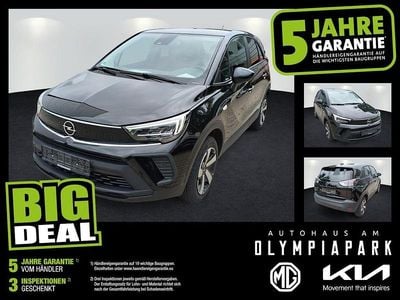 Gebraucht Opel Crossland X 110 PS (80 kW) 2021 Schwarz SUV