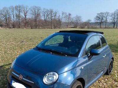 Gebraucht Fiat 500S 69 PS (50 kW) 2014 Blau Cabrio
