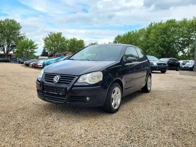 Gebraucht VW Polo 60 PS (44 kW) 2007 Schwarz Kleinwagen