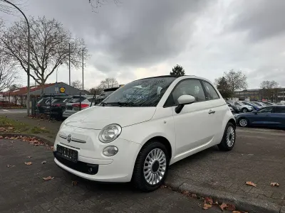 Second-hand Fiat 500 86 CP (63 kW) 2011 Alb Cabrio