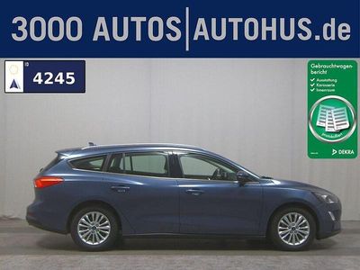Gebraucht Ford Focus Titanium 125 PS (91 kW) 2021 Blau Kombi