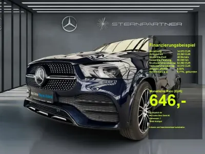 Second-hand Mercedes GLE350 AMG 320 CP (235 kW) 2022 Albastru SUV