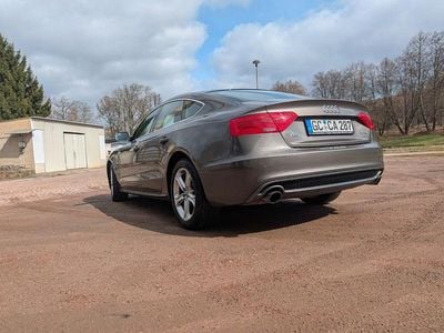 Usata Audi A5 Sportback S-Line 170 CV (125 kW) 2014 Grigio Utilitaria