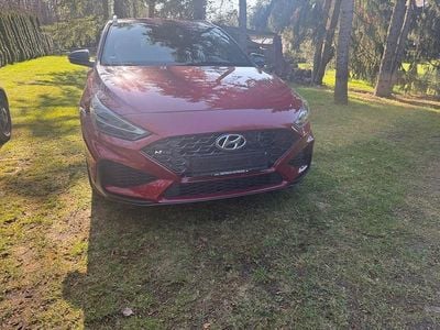 Usata Hyundai i30 N Line 159 CV (116 kW) 2021 Rosso Berlina