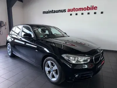 Gebraucht BMW 118 Sport Line 136 PS (100 kW) 2018 Schwarz Limousine