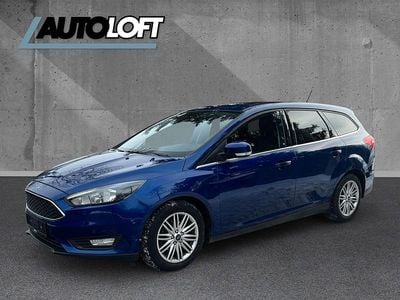 Gebraucht Ford Focus 125 PS (91 kW) 2017 Blau Kombi