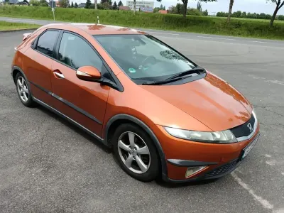Brugt Honda Civic Comfort 83 HK (61 kW) 2008 Orange Sedan