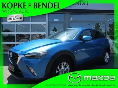 Gebraucht Mazda CX-3 Exclusive-Line 150 PS (110 kW) 2015 Cyanitblau metallic (metallic) SUV