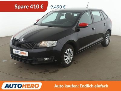Gebraucht Skoda Rapid 90 PS (66 kW) 2016 Schwarz Kleinwagen