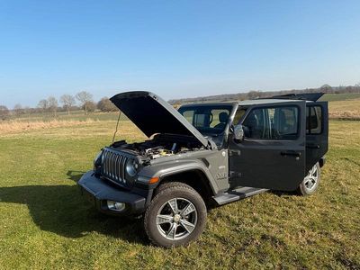 Gebraucht Jeep Wrangler Overland 200 PS (147 kW) 2019 Grau SUV