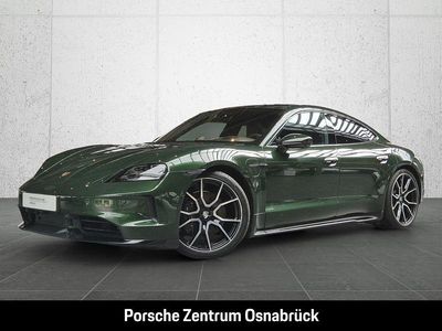 Oakgrünmetallic neo Gebraucht 2025 Porsche Taycan Limousine | 108.700 € (Etwas zu teuer)
