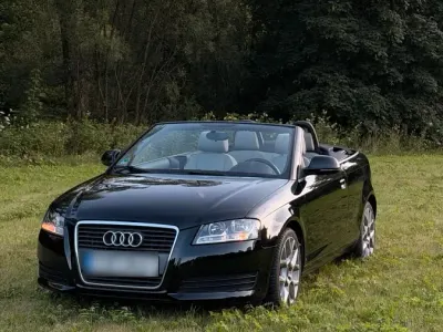 Gebraucht Audi A3 Cabriolet Sport 160 PS (117 kW) 2008 Schwarz Cabrio