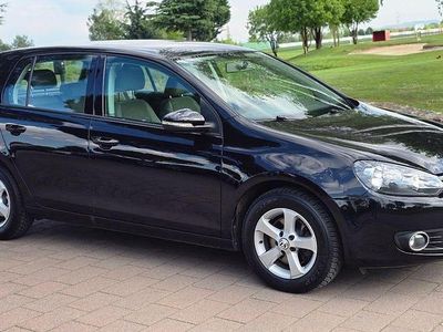 Usata VW Golf VI Comfortline 122 CV (89 kW) 2010 Nero Utilitaria