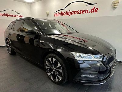 Schwarz Gebraucht 2022 Skoda Octavia SportLine Kombi | 24.990 € (Teuer)