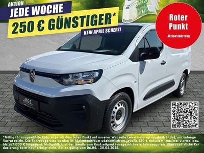 Neu Citroën e-Berlingo 100 kW (136 PS) 2025 Eisweiß Van / Kleinbus