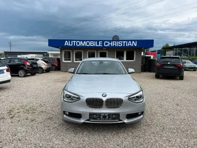 Gebraucht BMW 118 143 PS (105 kW) 2014 Glaciersilber Kleinwagen