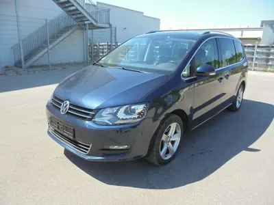 Gebraucht VW Sharan 140 PS (102 kW) 2013 Blau Van / Kleinbus