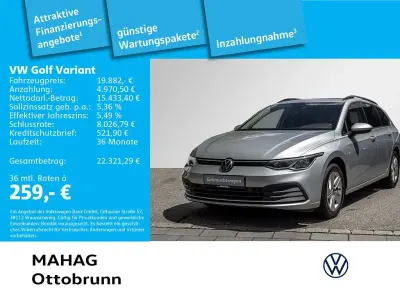Gebraucht VW Golf VIII Life 150 PS (110 kW) 2022 Silber Kombi