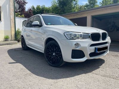 gebraucht BMW X3 xDrive20d M-Paket, M-Felgen, TÜV neu