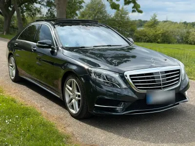 Używany Mercedes S500 455 KM (334 kW) 2014 Czarny Sedan/Limuzyna