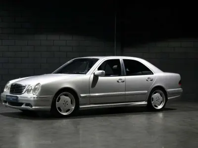 Gebraucht Mercedes E55 AMG AMG 354 PS (260 kW) 2000 Brilliant silber Limousine