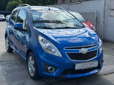 Gebraucht Chevrolet Spark LT 82 PS (60 kW) 2010 Blau Kleinwagen
