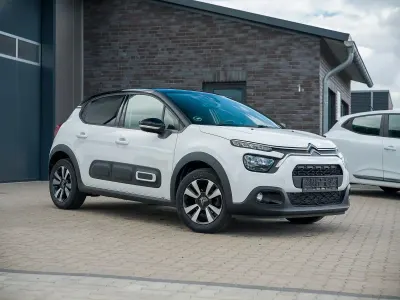 Gebraucht Citroën C3 Shine 82 PS (60 kW) 2021 Weiß Kleinwagen