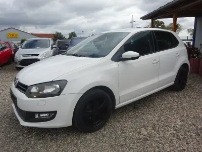 Gebraucht VW Polo Trendline 69 PS (50 kW) 2009 Weiß Kleinwagen