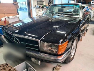Usata Mercedes SL500 215 CV (158 kW) 1983 Nero Cabrio