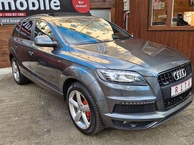 Second-hand Audi Q7 S-Line 245 CP (180 kW) 2014 Gri SUV