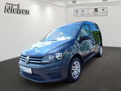 Gebraucht VW Caddy Trendline 125 PS (91 kW) 2016 Starlight blue (metallic) Van / Kleinbus