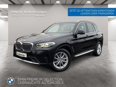 Gebraucht BMW X3 Sport Line 190 PS (139 kW) 2022 Schwarz SUV