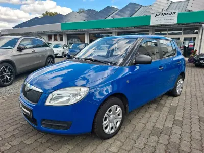 Gebraucht Skoda Fabia 60 PS (44 kW) 2009 Blau Limousine