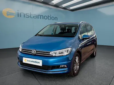 Gebraucht VW Touran 150 PS (110 kW) 2022 Blau Van / Kleinbus