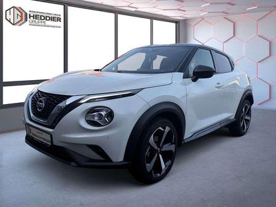 Gebraucht Nissan Juke Tekna 114 PS (83 kW) 2022 Pearl white/black m SUV