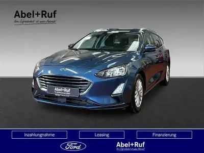 Gebraucht Ford Focus Titanium 125 PS (91 kW) 2021 Blau Kombi