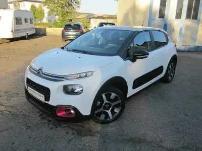 Gebraucht Citroën C3 82 PS (60 kW) 2018 Lack weiss banquise/deckende lackierung Kleinwagen