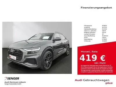 Brugt Audi Q8 S-Line 286 HK (210 kW) 2022 Grå SUV