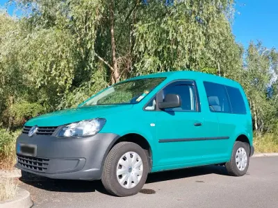 Gebraucht VW Caddy 75 PS (55 kW) 2012 Grün Van / Kleinbus