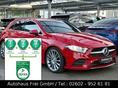 Gebraucht Mercedes A200 AMG 163 PS (119 kW) 2019 Rot Limousine