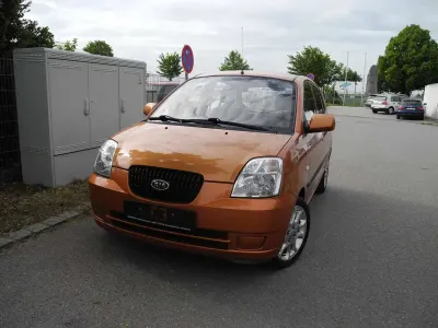 Gebraucht Kia Picanto 61 PS (44 kW) 2007 Orange Kleinwagen