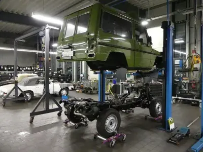 Gebraucht Mercedes G240 72 PS (52 kW) 1980 Grün SUV
