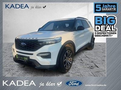 Weiß Gebraucht 2021 Ford Explorer ST-Line SUV | 41.980 € (Guter Preis)