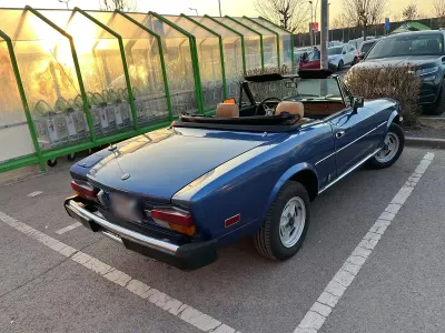 Gebraucht Fiat 124 Spider 110 PS (80 kW) 1981 Blau Cabrio