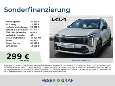 Gebraucht Kia Sportage GT-Line 179 PS (131 kW) 2025 Wolfgrau met. SUV