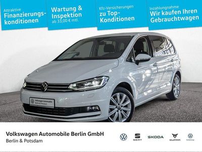 Brugt VW Touran Highline 150 HK (110 kW) 2022 Hvid MPV