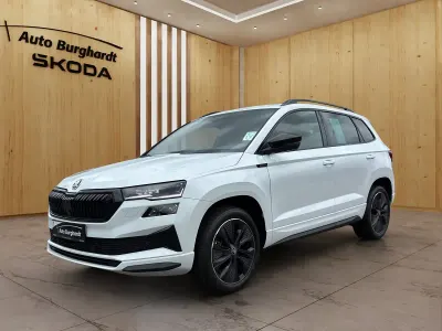 Neu Skoda Karoq SportLine 150 PS (110 kW) 2026 Moonweiss SUV