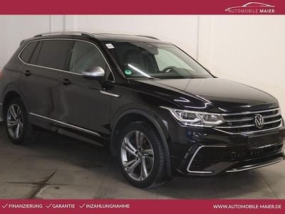 Brugt VW Tiguan Allspace R-line 200 HK (147 kW) 2022 Sort SUV